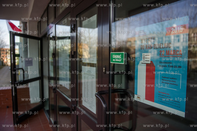 Gdansk. Obwodowa Komisja ds. Wyborow do Rady Dzielnicy...