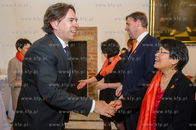 Gdansk. Wielka Sala Wety Ratusza Glownego Miasta. Obchody...