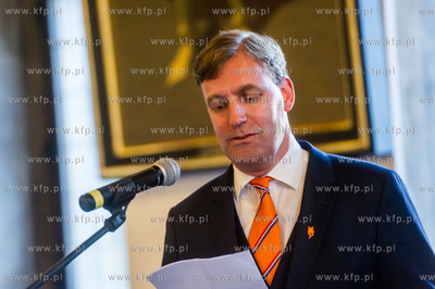 Gdansk. Wielka Sala Wety Ratusza Glownego Miasta. Obchody...