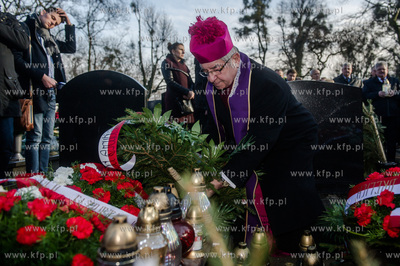 Gdańsk. Cmentarz Garnizonowy. Narodowy Dzień Żołnierzy
Wyklętych....