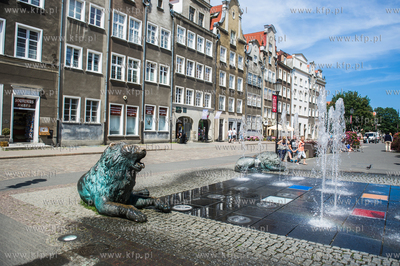 Gdańsk. Ulica Grobla. 18.07.2017 fot. Mateusz Ochocki...