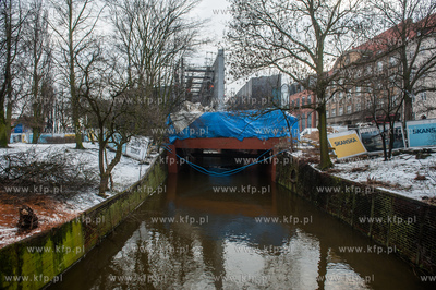 Gdańsk. Budowa kompleksu handlowo usługowego Forum...