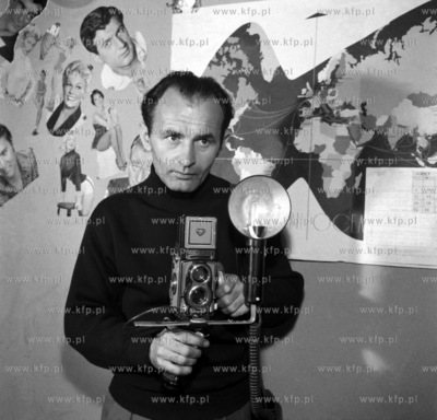 Zbigniew Kosycarz - fotoreporter Glosu Wybrzeza. 1960...