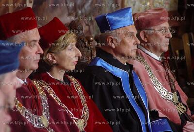Nadanie tytulu doktora honoris causa Uniwersytetu Gdanskiego...