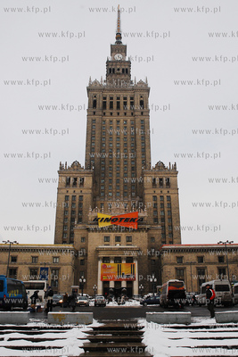 Palac Kultury i Nauki w Wrszawie 10.02.2007
