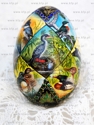 Unikatowa kolekcja pisanek Huberta Szymosza artysty...
