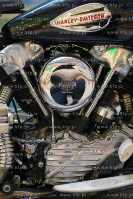 Wystawa historycznych modeli motocykli Harley Davidson...