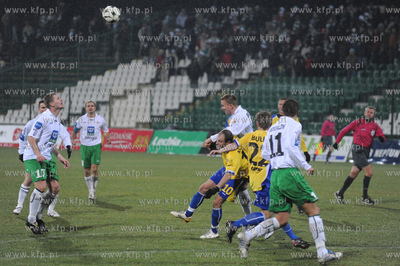 Gdansk, Stadion Lechii. Mecz Pucharu Ekstraklasy Lechia...