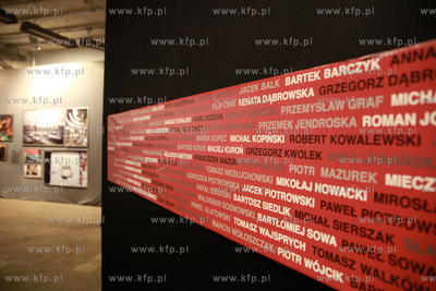 Gdansk - Instytut Sztuki Wyspa. Wernisaz wystawy "Ludzie,...