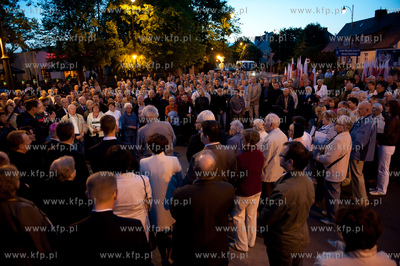 Sopot. Uroczystosc odsloniecia tablicy Ronda im. Senatora...
