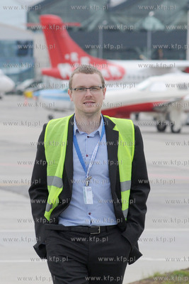 Michal Tusk, pracownik Portu Lotniczego w Gdansku.
04.06.2012...