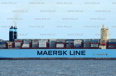 Najwiekszy kontenerowiec swiata Maersk Mc-Kinney Moller...