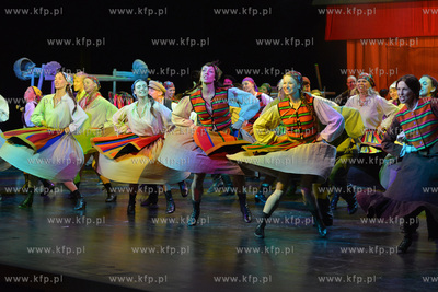 Proba medialna Chlopow w Teatrez Muzycznym w Gdyni....