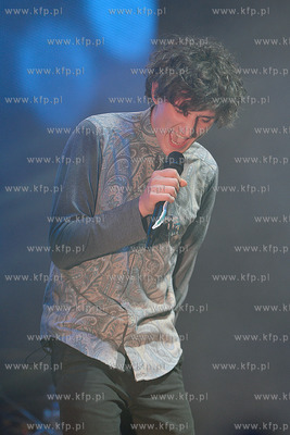 Hala Gdynia Arena. Koncert mlodego polskiego wokalisty...