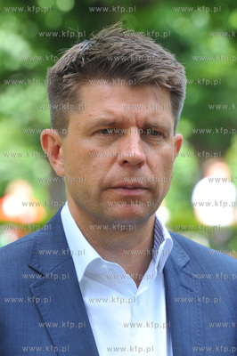 Sopot. Park Lecha i Marii Kaczynskich. Konferencja...