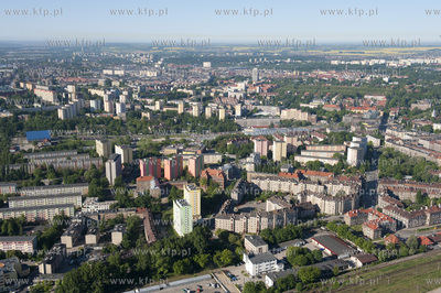 Szczecin z lotu ptaka. 13.05.2009r fot. Kacper Kowalski...