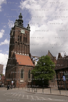 Kosciol sw. Katarzyny w Gdansku po pozarze.
23.05.2006
fot....