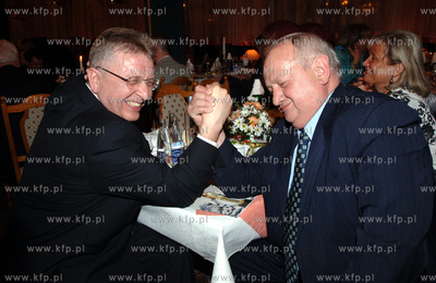 Final plebiscytu Pomorski Biznesmen 2005 w restauracji...