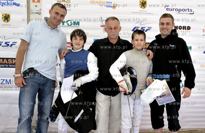 II Otwarte Mistrzostwa Gdanska we florecie. Zwyciezca...