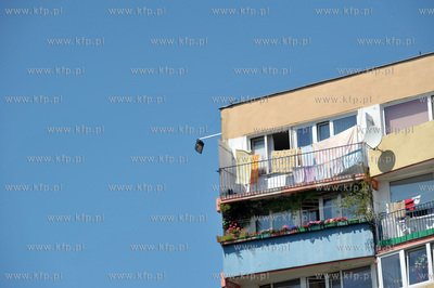 Gdansk Przymorze. Falowiec na ul. Kolobrzeskiej. 1....