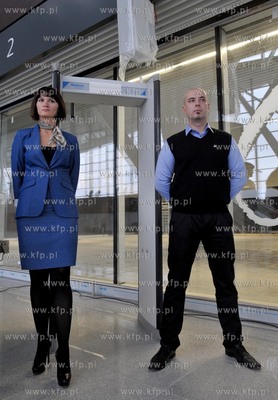 Gdansk, Terminal T2 Portu Lotniczego Gdansk. Podpisanie...