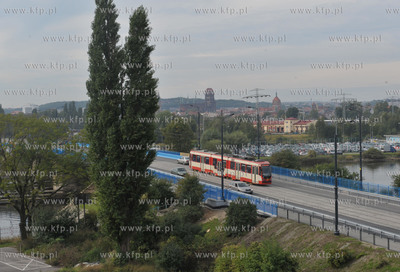 Gdansk. Otwarcie Mostu Siennickiego dla ruchu samochodowego....