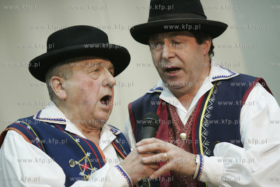 Koscierzyna. Wizyta prezesa PIS Jaroslawa Kaczynskiego....