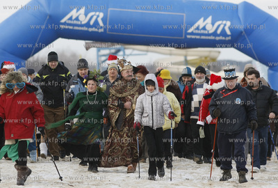 Gdansk Jelitkowo. Inauguracja sezonu Nordic Walking...