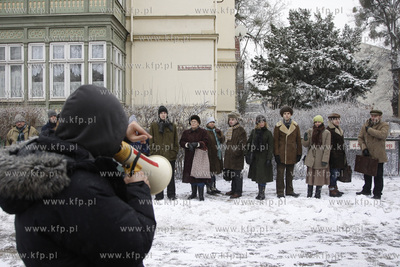 Sopot - plan zdjeciowy filmu "Chwila nieuwagi, czyli...