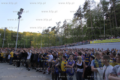 Gdynia. Mecz o mistrzostwo Ekstraklasy. Arka Gdynia...