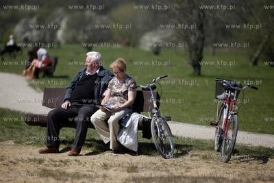 Gdansk. Park Reagana. 06.05.2013 fot. Krzysztof Mystkowski...