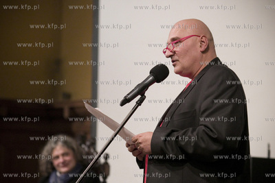 Ratusz Staromiejski w Gdańsku. Benefis Macieja Kosycarza.
11.10.2015
fot....
