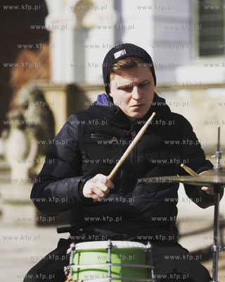 Gdańsk. Koncert zespołu zespół Recycling Band na...