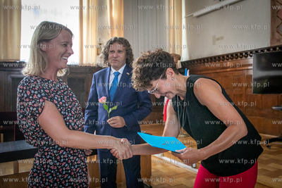 Urząd Miasta Sopotu. Uroczystość wręczenia nominacji...