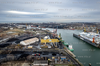 Węgiel w Porcie Gdańsk.
31.01.2023
fot. Krzysztof...