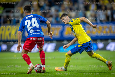 Baraże o ekstraklasę. Arka Gdynia - Odra Opole. Nz.
30.11.2023
fot....