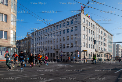 Bieg Urodzinowy w Gdyni. 09.02.2025 fot. Paweł Marcinko...