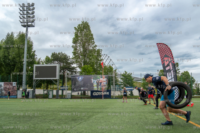 Stadion Narodowym Rugby w Gdyni. Zawody Sportowe „Wyzwanie...