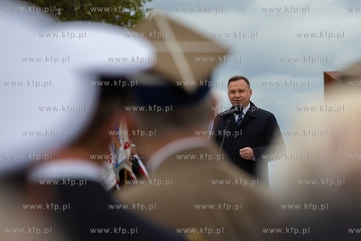 Gdynia, Cmentarz Marynarki Wojennej.  Uroczysty pogrzeb...