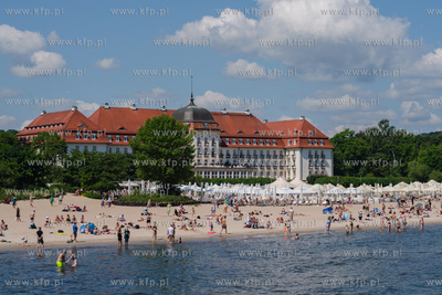 Sopot. Wakacje w kurorcie. 25.06.2023 / fot. Anna Rezulak...