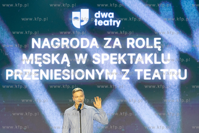 Sopot. Sheraton Hotel. Gala Festiwalu Dwa Teatry. ...