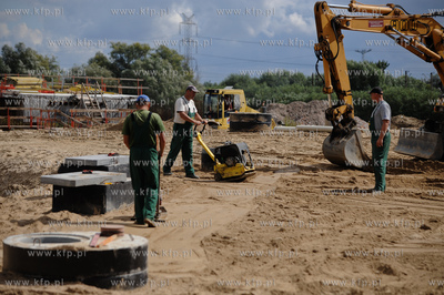 Gdansk. Budowa obwodnicy Poludniowej - wezla Lipce
02.09.2011
fot....
