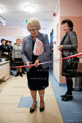 Gdansk. Uroczystosc otwarcia Zespolu Chirurgii wraz...