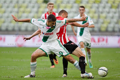 Gdansk. PGE Arena. Mecz o mistrzostwo Ekstraklasy....