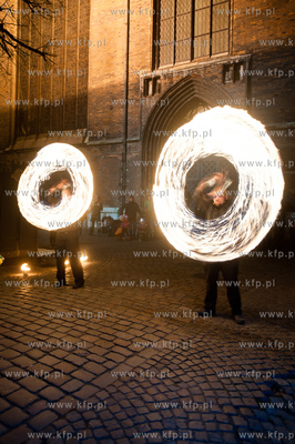 Gdansk. Swieta na Mariackiej, Mariacka na swieta, projekt...