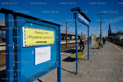 Gdansk. Remont i rozbudowa dworca kolejowego PKP we...