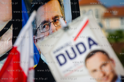 Gdansk. Plac pod pomnikiem Krola Jana III Sobieskiego....