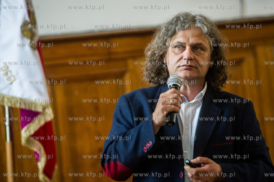 Gdansk. Oliwa. V Liceum Ogolnoksztalcace. Sesja Rady...