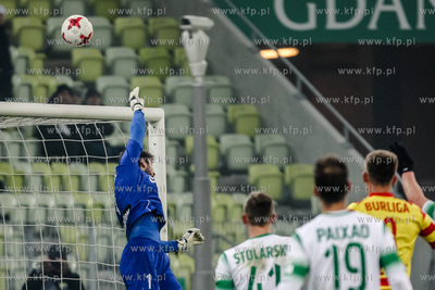 Stadion Energa Gdańsk.  Mecz XXI Kolejki Lotto Ekstraklasy...