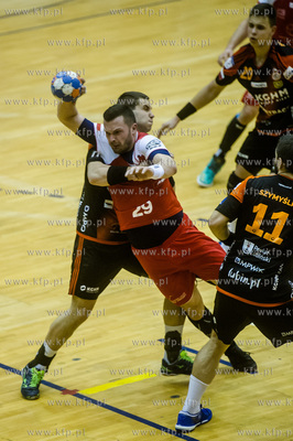 Gdańsk. Hala AWFiS. Mecz PGNiG Superligi Piłki Ręcznej,...